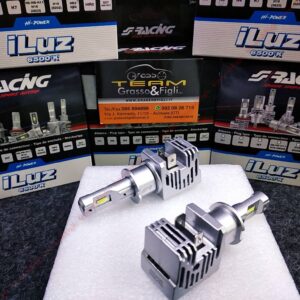 Kit LED Lampada H3 - Conversion iLuz - 2 pezzi - 2000lm Lumen -  6500°K Super Bianco -  10-30V 10W Simoni Racing  - Z3