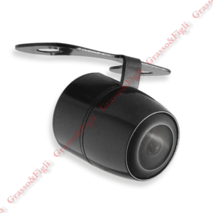 Retrocamera universale cilindrica con supporto a farfalla - 23 x Ø 19 mm - IP68 Resistente all'Acqua - MACROM - MRC1880HQ