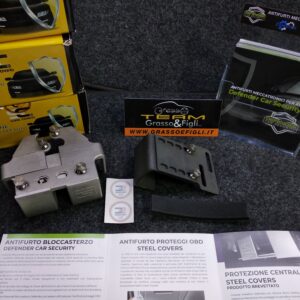 Antifurto Blocca Centralina Auto - DEFENDER CAR SECURITY - Steel Covers - Universale Per Motori Benzina