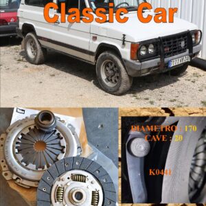 Kit Frizione ARO 10  1.3 4x4 L  - 1980 > - Disco + Spingidisco + Cuscinetto " E.Sassone " Classic Vintage Car -- K0441
