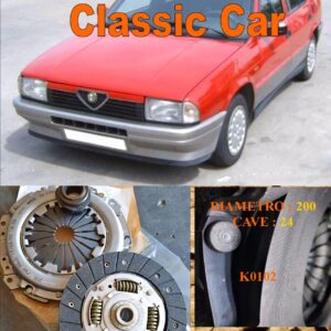 Kit Frizione Alfa Romeo Alfa 33 1.7  1988 > 1989  - Disco + Spingidisco + Cuscinetto " E.Sassone " Classic Vintage Car -- K0102