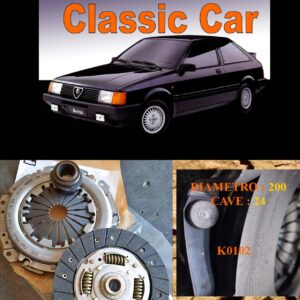 Kit Frizione Alfa Romeo Alfa Arna 1.4   1984 > 1985  - Disco + Spingidisco + Cuscinetto " E.Sassone " Classic Vintage Car -- K0102