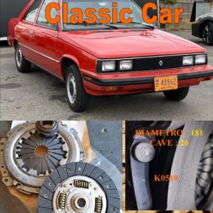 Kit Frizione AMC Alliance - Encore 1.4   1983 > 1985  - Disco + Spingidisco + Cuscinetto " E.Sassone " Classic Vintage Car -- K0510