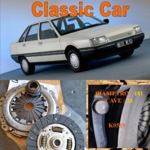 Kit Frizione Renault 21 R21   1.4 -   1988 > 1993  - Disco + Spingidisco + Cuscinetto " E.Sassone " Classic Vintage Car -- K0510