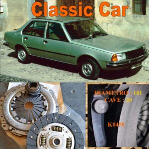 Kit Frizione Renault 18 R18 1.4  1977 > 1986  - Disco + Spingidisco + Cuscinetto " E.Sassone " Classic Vintage Car -- K0450