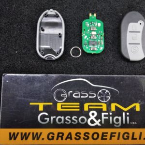 Telecomando Antifurto auto GT alarm gtalarm modello 3 Tasti Completo di Elettronica Pronto da Programmare LED ROSSO GT889