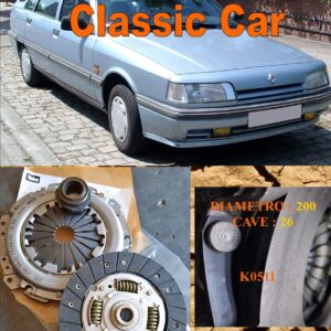 Kit Frizione Renault 21 R21  1.6 + 1.7 + 2.0  1988 > 1994  - Disco + Spingidisco + Cuscinetto " E.Sassone " Classic Vintage Car -- K0511