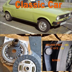 Kit Frizione Volkswagen Golf Mk1 0.8 - 0.9 - 1.1 - 1.3   1974 > 1981  - Disco + Spingidisco + Cuscinetto " E.Sassone " Classic Vintage Car -- K0421