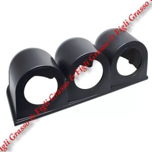 Porta strumento Triplo 3 posizioni diametro 52mm per 3 Manometri