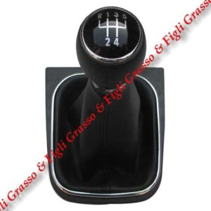 Pomello e Cuffia Leva Cambio Marce Specifico per VW Volkswagen Golf Plus   dal 2005 >  Manuale a 5 Velocità Gear Shift Knob  6930051