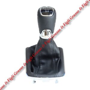 Pomello e Cuffia Leva Cambio Marce Specifico per Skoda Fabia    dal 2015 > 2017  Manuale a 5 Velocità Gear Shift Knob  6930670